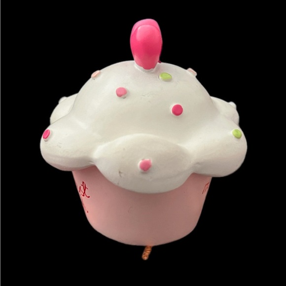 My First Tooth Keepsake Cupcake Box Adorable Tooth Fairy Holder Gift Baby Decor - Picture 3 of 6